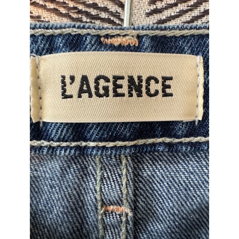 L'AGENCE Beau High‎ Rise Wide Leg Jeans Size 26 - Picture 6 of 14
